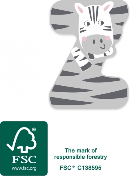 Small foot drveno slovo Z