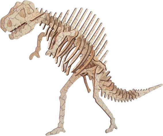 Drveni 3D Puzzle Spinosaurus