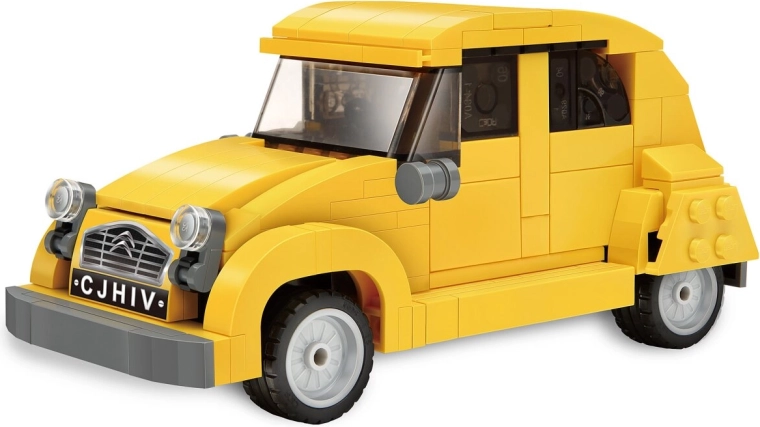 CaDA Citroën 2CV Building Set 1:24 Yellow