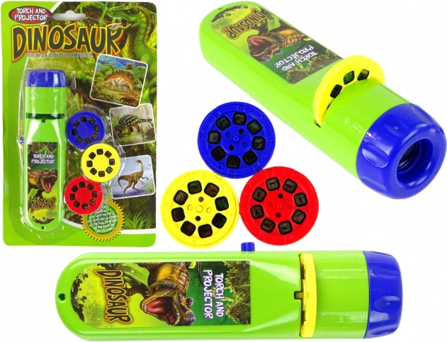 Projektorska svjetiljka s dinosaurima i 24 slajda