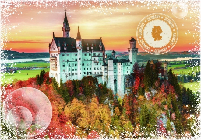 Puzzle Put oko svijeta: Njemačka 2000 dijelova