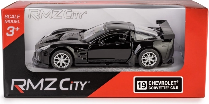 Metalni model Chevrolet Corvette C6-R 1:32 s otvarajućim vratima i pull-back pogonom