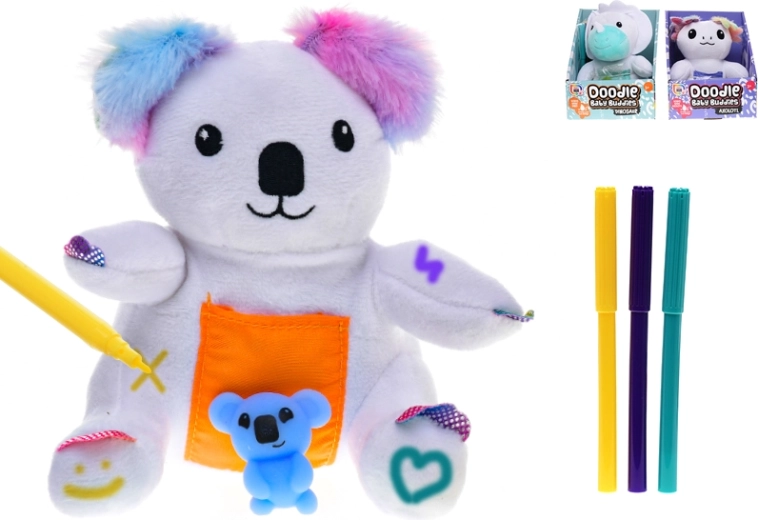 Plišana životinjica 15 cm – dinosaurus, koala ili aksolotl