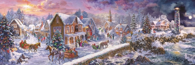 Panoramske puzzle Odmor na obali