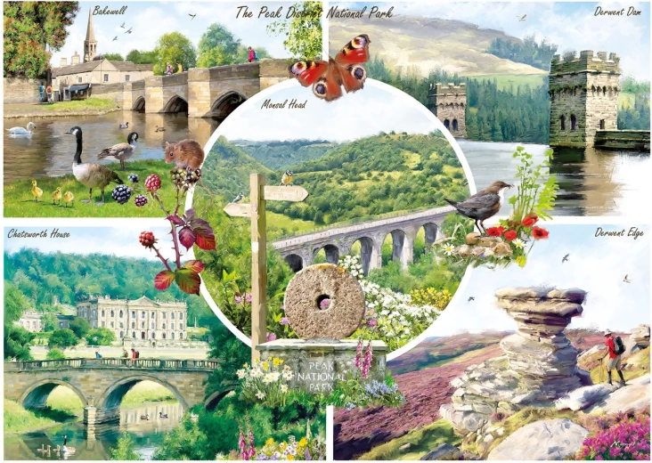 Slagalica The Peak District 1000 dijelova