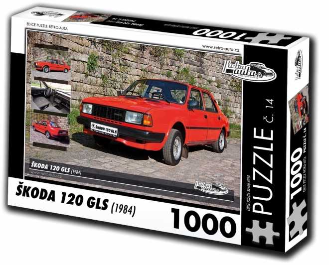 Slagalica RETRO-AUTA Škoda 120 GLS 1000 dijelova