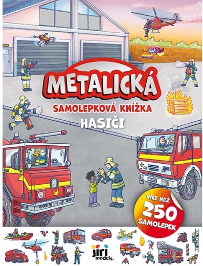 Metalizirana knjiga naljepnica – vatrogasci