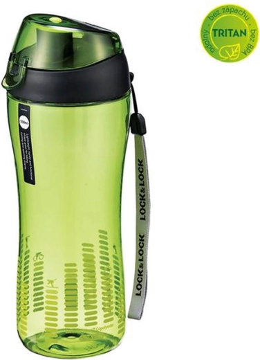 Sportska boca za piće Tritan Lock 550 ml – zelena