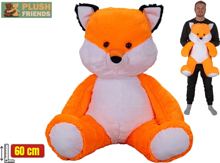 Plush Friends plišana lisica sjedeća 60 cm