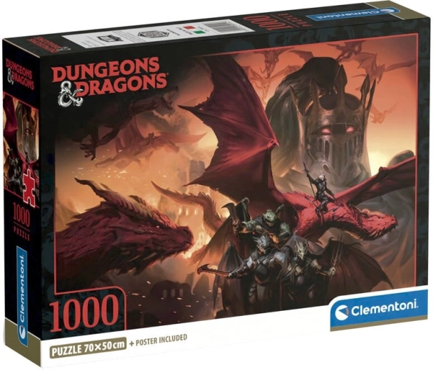 Puzzle CLEMENTONI Dungeons & Dragons 1000 dijelova