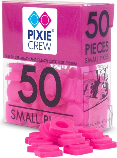 Pixie Crew mali pikseli neonski ružičasti