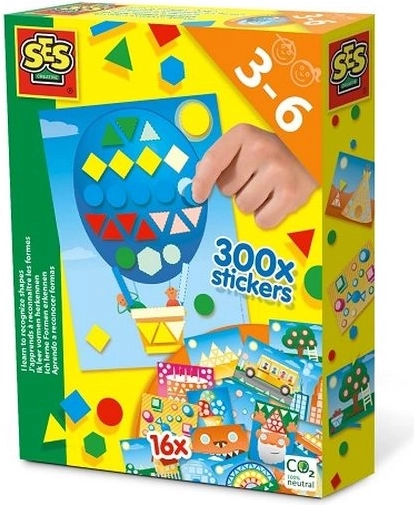 SES Creative geometrijski oblici za lijepljenje