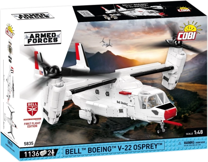 Cobi Armed Forces Bell Boeing V-22 Osprey first flight edition building set 1:48
