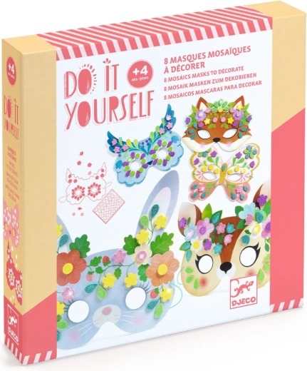 Djeco DIY kreativni set – maske šumskih životinja