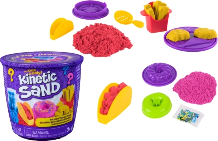 Spin Master Kinetic Sand iznenađenje u staklenci