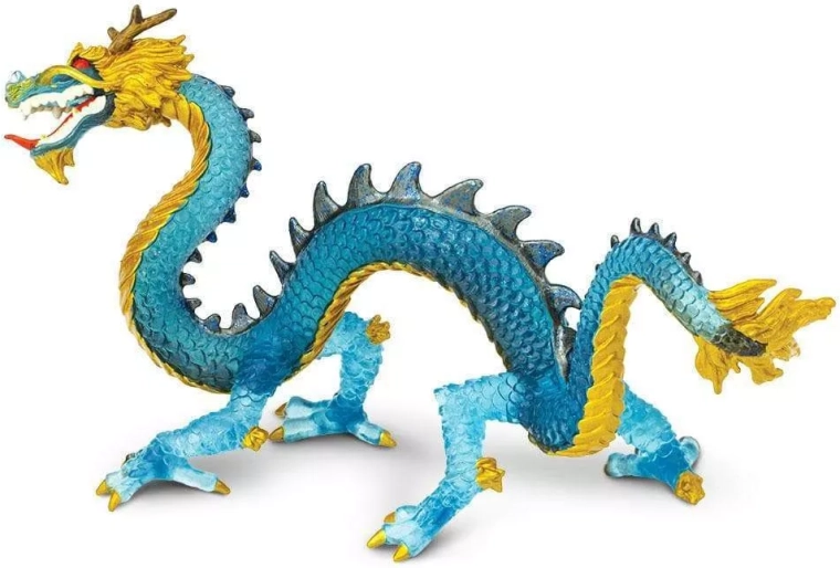 Safari Ltd. figurica plavi kristalni zmaj - 1 komad