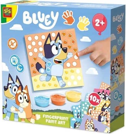 SES Bluey slikanje prstićima
