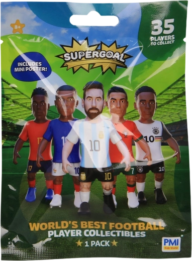 Supergoal figurica nogometaša s mini posterom