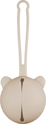Oh,Poppy! Nola silikonska futrola za dude varalice linen beige