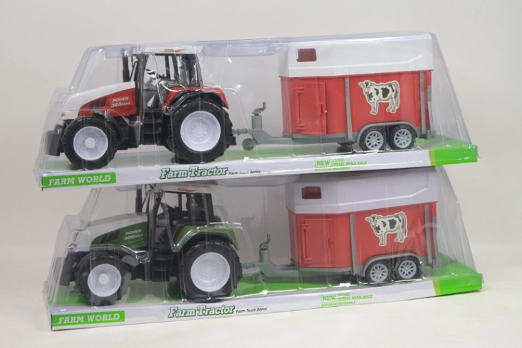 Veliki traktor s prikolicom za djecu
