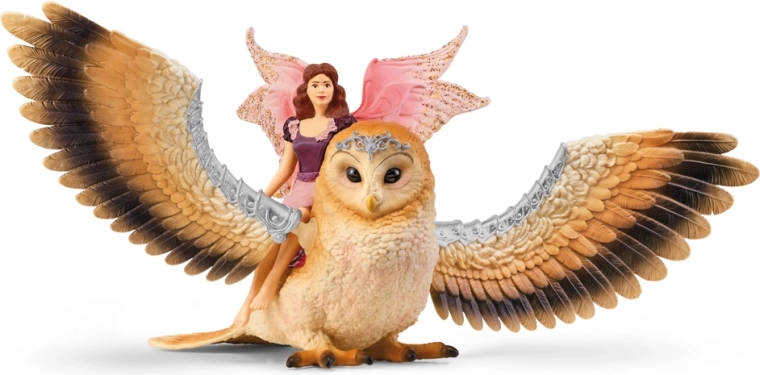 Schleich Bayala vila na letećoj sovi