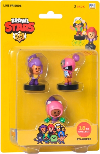 Brawl stars 3 pack figurice s pečatima