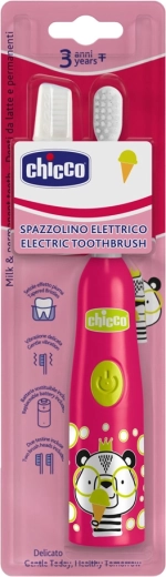Chicco električna dječja zubna četkica panda 3+