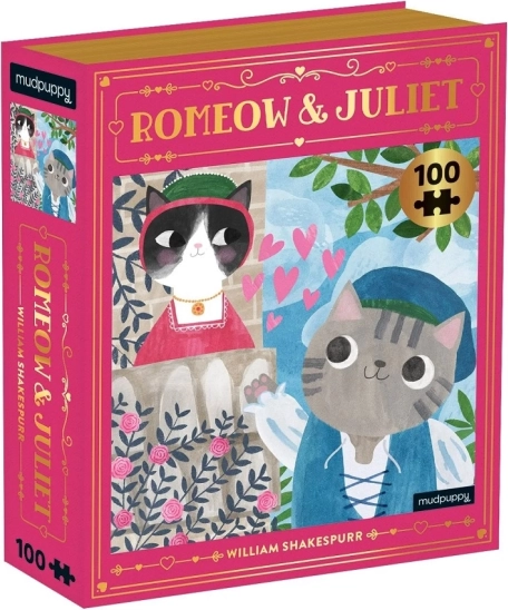 Puzzle Mačke Romeow & Juliet 100 dijelova