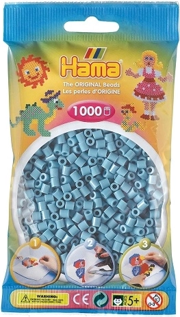 Hama MIDI perlice za glačanje pastelno plave 1000 kom