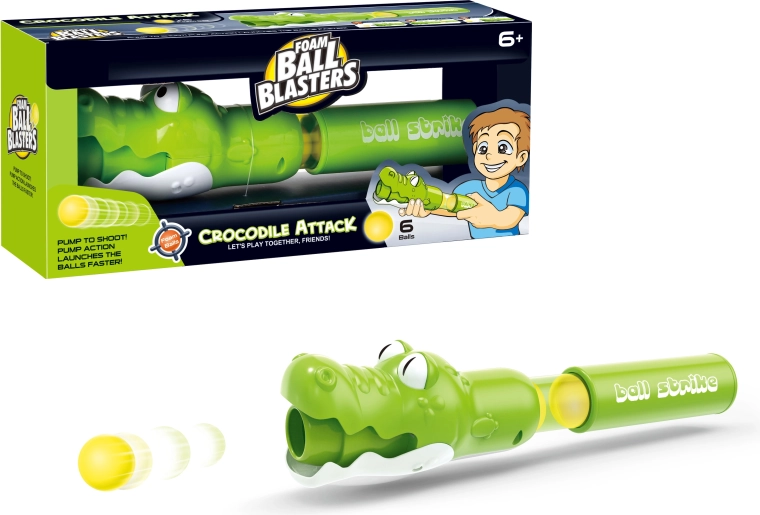 Airsoft pištolj Krokodil sa 6 mekanih projektila