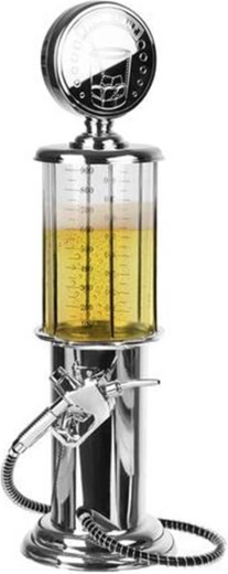 Beverage dispenser shaped like a fuel pump stand 950 ml
