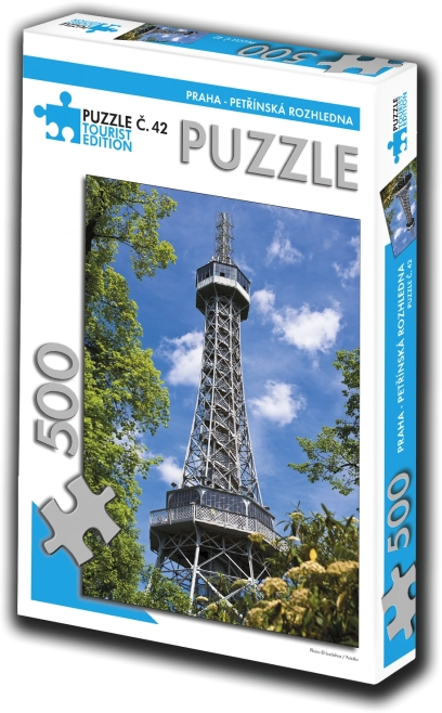 Turistička edicija puzzle Petřinska kula 500 komada