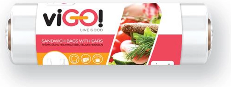 Mikrotehnološke vrećice s ručkama VIGO 10+32 × 21 cm, 150 kom