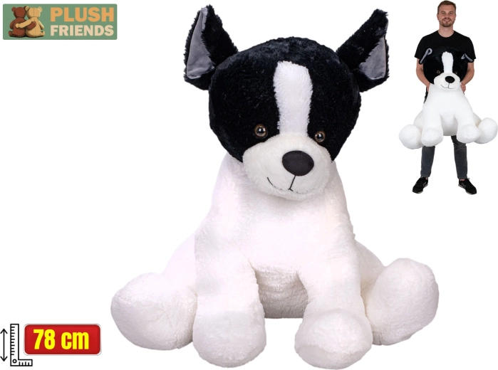 Plush Friends plišani francuski buldog 78 cm