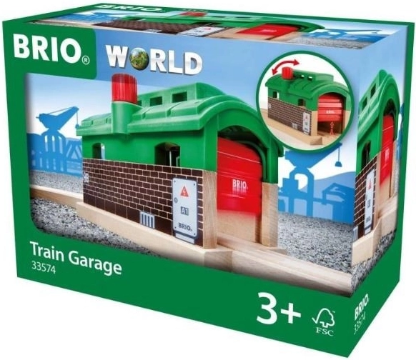 Brio World željezničko depo – garaža za vlakiće