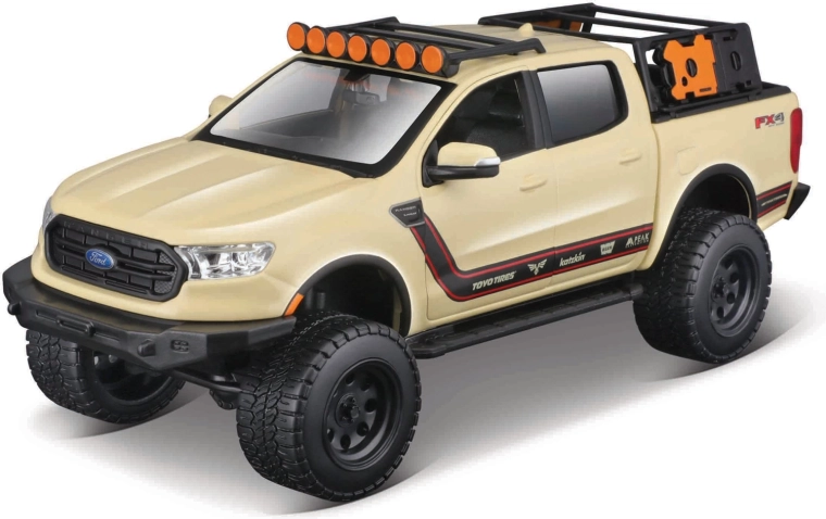 Maisto 2019 Ford Ranger off-road metalni model 1:27 krem