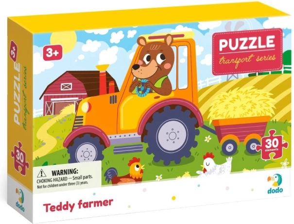 Puzzle DODO promet: farmer teddy, 30 dijelova