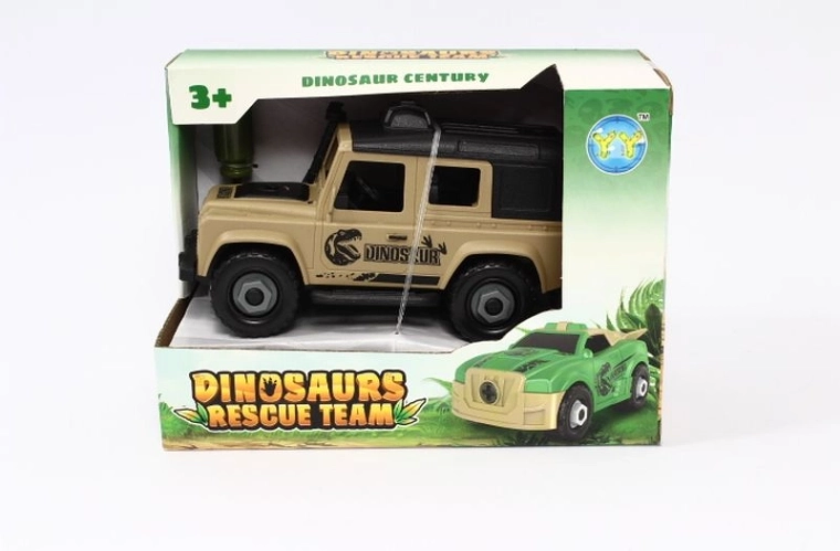 Auto dinosaurus s pričvrstivim kotačima