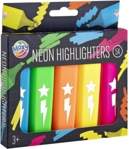 Neonski markeri Moxy 5 kom