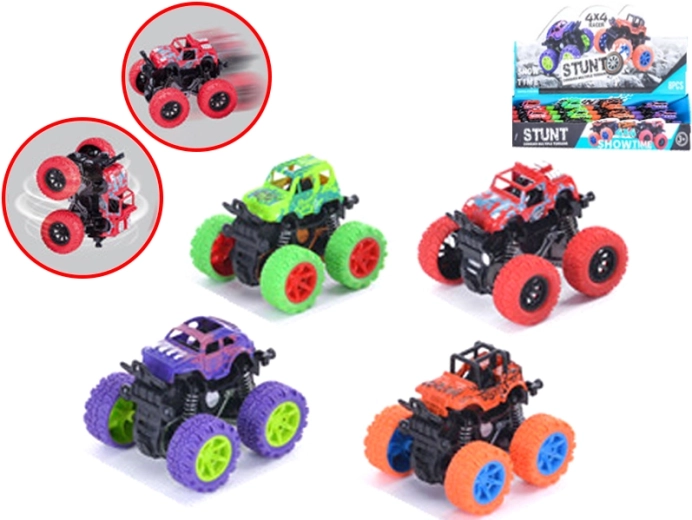 Terensko auto na zamašnjak s rotacijom 360°