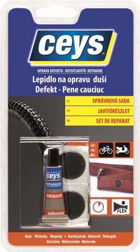 Set za popravak zračnica CEYS 5 g s 4 zakrpama