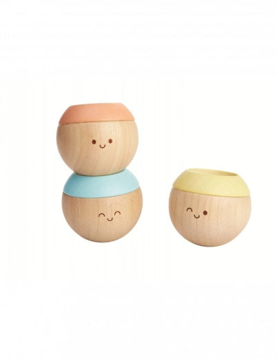 PlanToys Senzorne kugle „PlanLifestyle“ set 3 kom