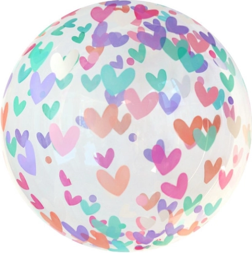 Kristalni balon Aqua sa srcima