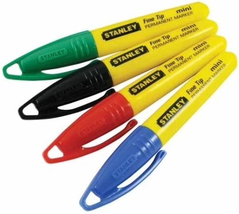 Permanentni mini marker STANLEY – mix boja