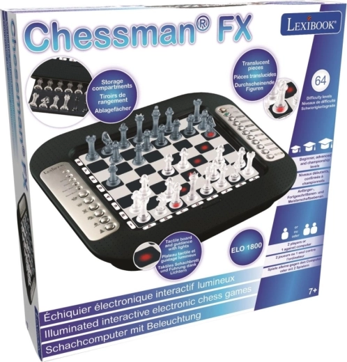 Lexibook elektronička šahovska igra ChessMan FX