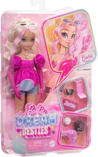 Barbie Dream Besties Malibu modna lutka s dodacima