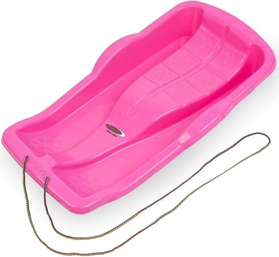 Snow Play children's sled Karol 80 cm, pink