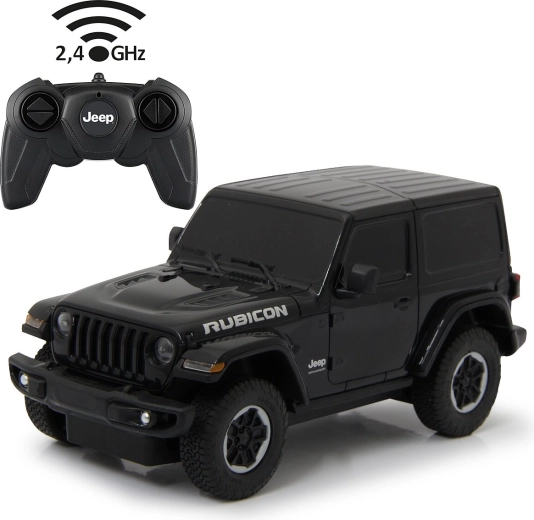 Jamara Jeep Wrangler JL RC car 1:24 black 2.4 GHz