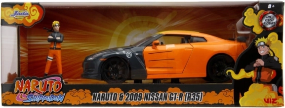 Jada Toys Naruto Shippuden Nissan GT-R s figuricom 1:24