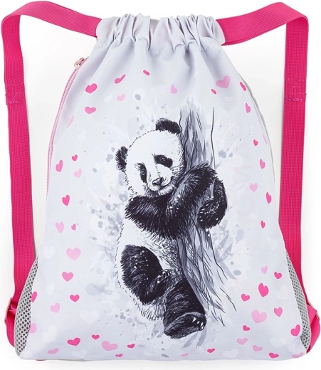 Bagmaster školska vrećica za papuče i tjelesni panda